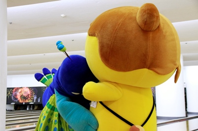 たたえあう二人