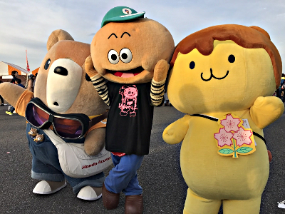 くるタム、ひのじゃがくん
