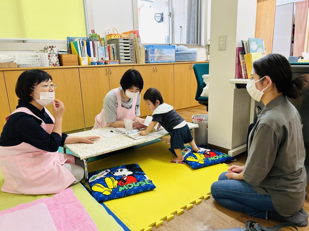 助産師に相談をする